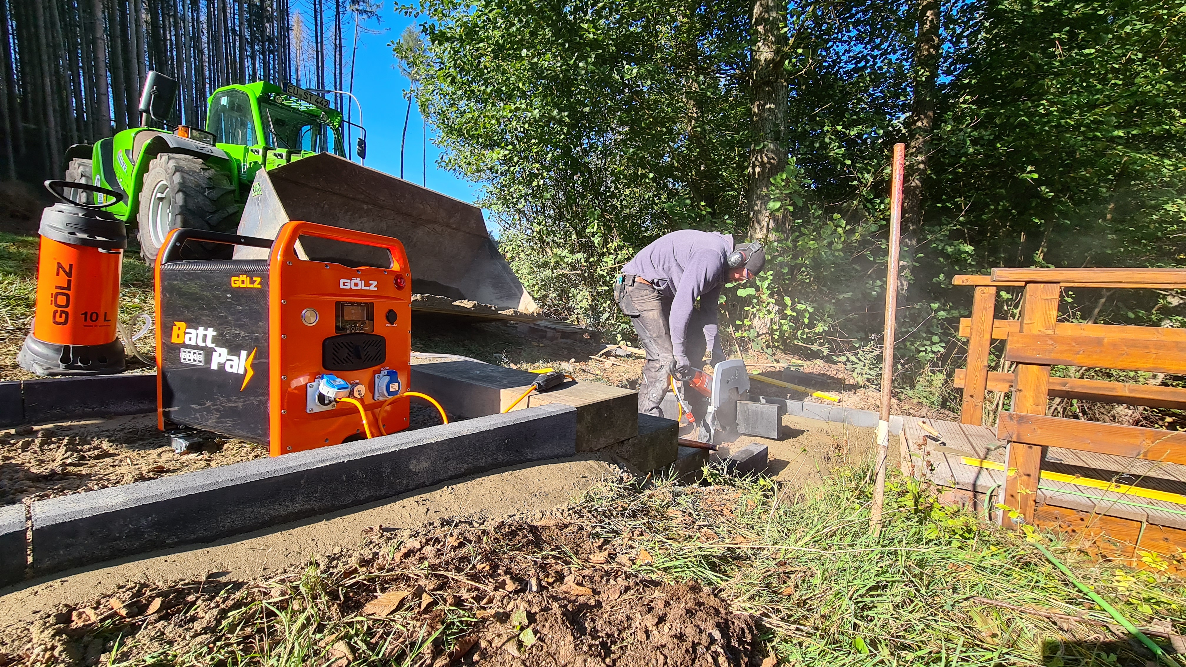 Batteriegeneratorlösung