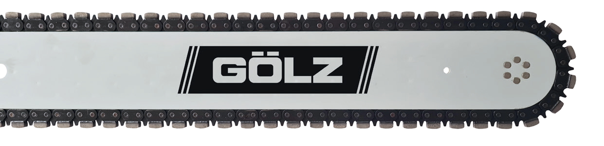 Diamantketten und Führungsschienen